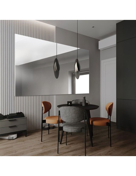 Veľké obdĺžnikové zrkadlo do kúpeľne - AGIS