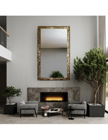 Luxusné nástenné zrkadlo v bohato...