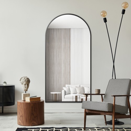 Polovičné oválne zrkadlo v...