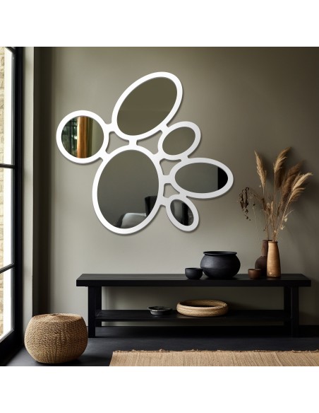 Dekoratívne zrkadlo nad konzolou v mdf ráme - LENA - farba rámu podľa vášho výberu