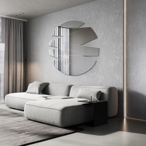 Okrúhle dekoratívne zrkadlo...