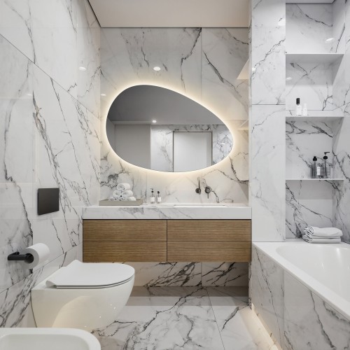 Leštené organické zrkadlo s... 2