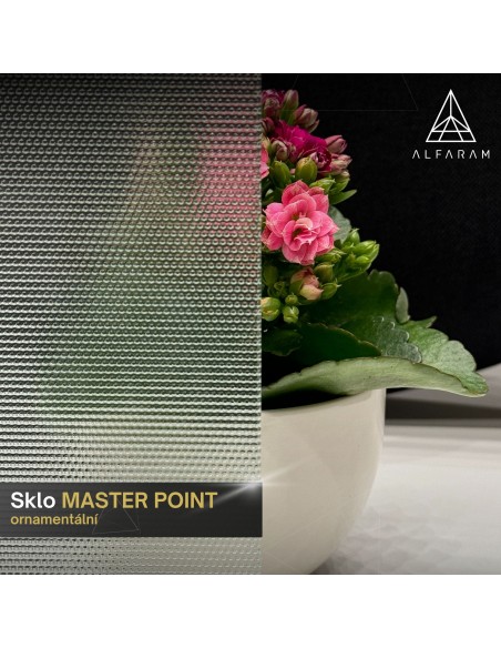 Obdĺžnikové zrkadlo na ornamentálnom skle Master Point s podsvietením - LUXORA SOLEIL LED