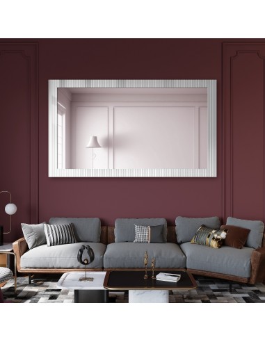 Dekoratívne obdĺžnikové zrkadlo na... Dekoratívne obdĺžnikové zrkadlo na...