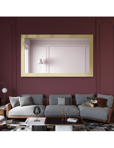 Dekoratívne obdĺžnikové zrkadlo na... Dekoratívne obdĺžnikové zrkadlo na...