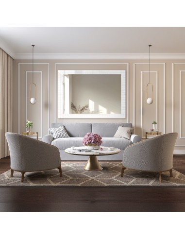 Dekoratívne obdĺžnikové zrkadlo na...