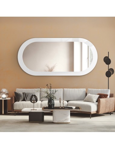 Dekoratívne oválne zrkadlo na... Dekoratívne oválne zrkadlo na...