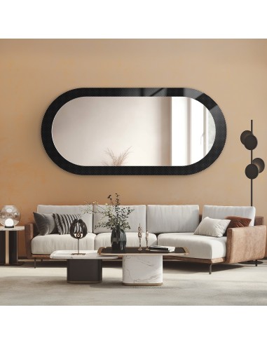 Dekoratívne oválne zrkadlo na... Dekoratívne oválne zrkadlo na...