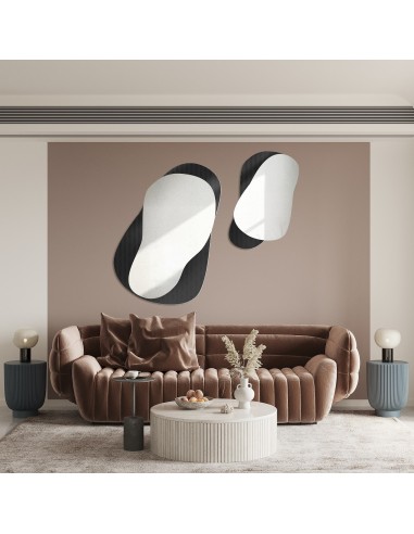 Dekoratívne zrkadlá na ornamentálnom... Dekoratívne zrkadlá na ornamentálnom...