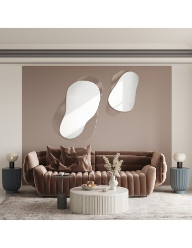 Dekoratívne zrkadlá na ornamentálnom... Dekoratívne zrkadlá na ornamentálnom...