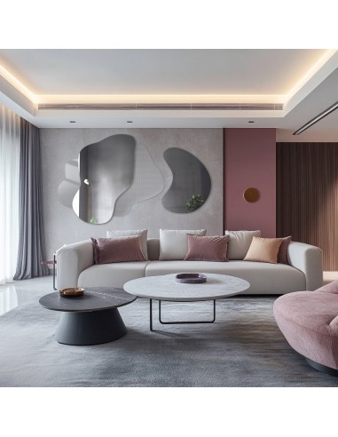 Dekoratívne zrkadlá na ornamentálnom... Dekoratívne zrkadlá na ornamentálnom...