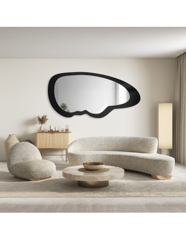 Dekoratívne zrkadlo na ornamentálnom... Dekoratívne zrkadlo na ornamentálnom...