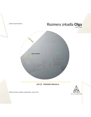 Okrúhle zrkadlo na podkrovie so... Okrúhle zrkadlo na podkrovie so...