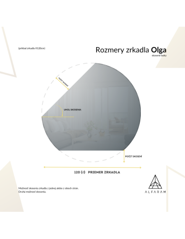 Okrúhle zrkadlo na podkrovie so... Okrúhle zrkadlo na podkrovie so...