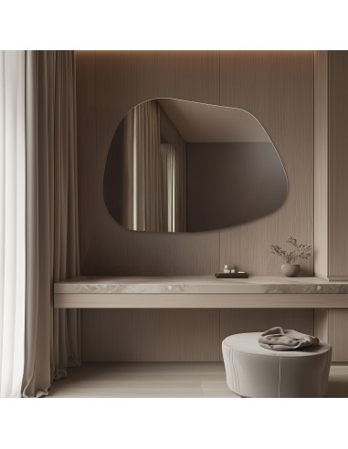 Dekoratívne zrkadlo s organickým...