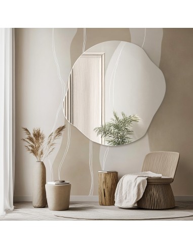 Dekoratívne zrkadlo s organickým...