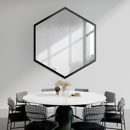 Zrkadlo geometrického tvaru...