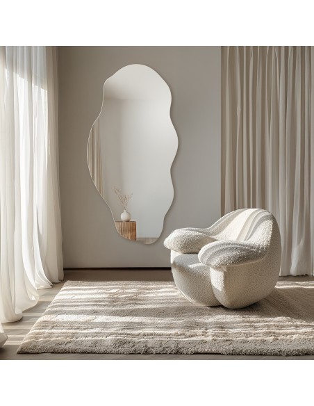 Dekoratívne zrkadlo s organickým tvarom - LOLIT