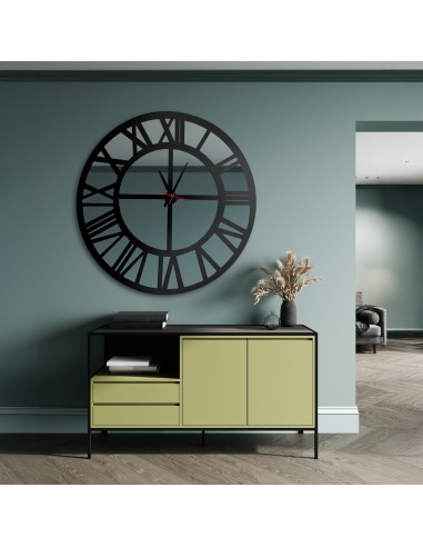 Zrkadlové nástenné hodiny Loft - ORES...