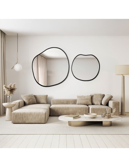 Súprava organických zrkadiel v ráme - SODALIT V RÁME