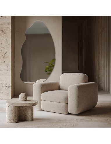 Dekoratívne zrkadlo s organickým...