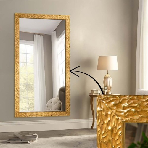 Zrkadlo v drevenom ráme –...