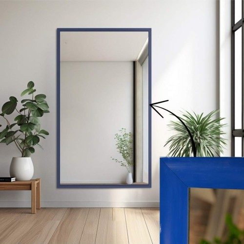 Zrkadlo v drevenom ráme –...