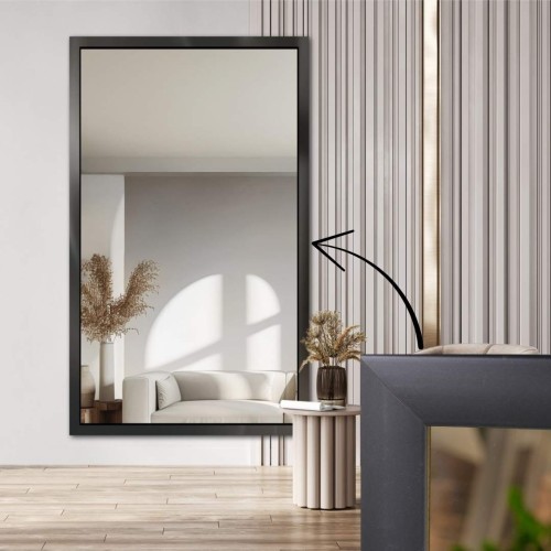 Zrkadlo v drevenom ráme –...