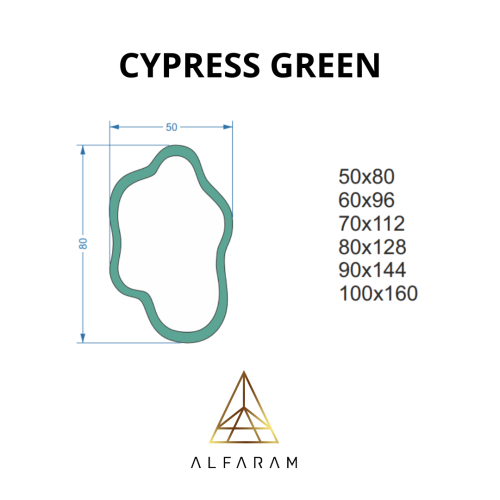 Nepravidelné zelené zrkadlo... 2