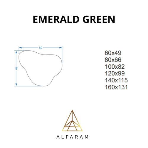 Nepravidelné zelené zrkadlo... 2