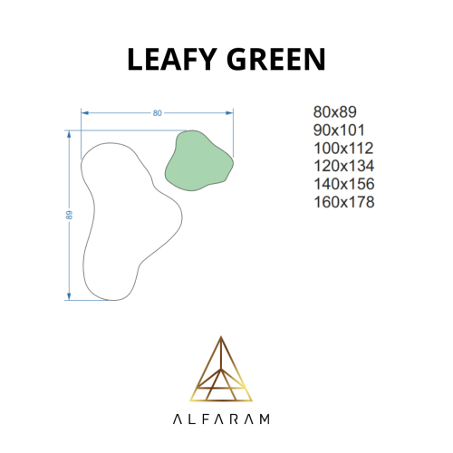 Nepravidelné zelené zrkadlo... 2