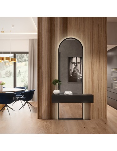 Poloválne zrkadlo k toaletnému...