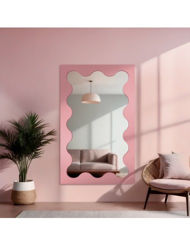 Nepravidelné zrkadlo s MDF rámom -... Nepravidelné zrkadlo s MDF rámom -...