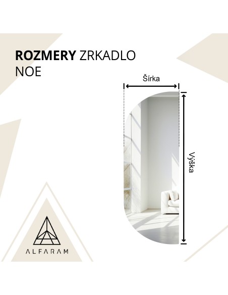 Zrkadlo nepravidelného tvaru - NOE