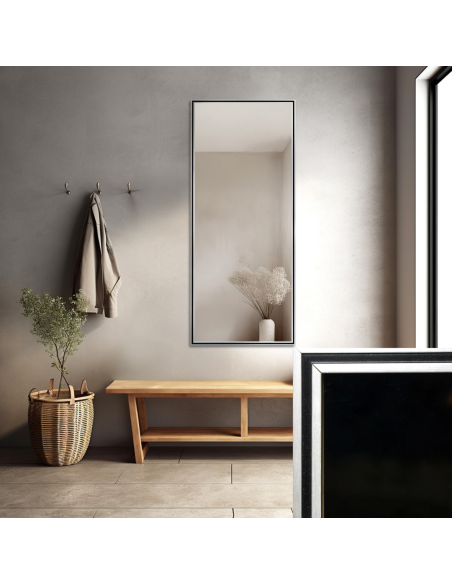 Zrkadlo v jemnom dekoratívnom drevenom ráme 1501 - farba rámu podľa vášho výberu