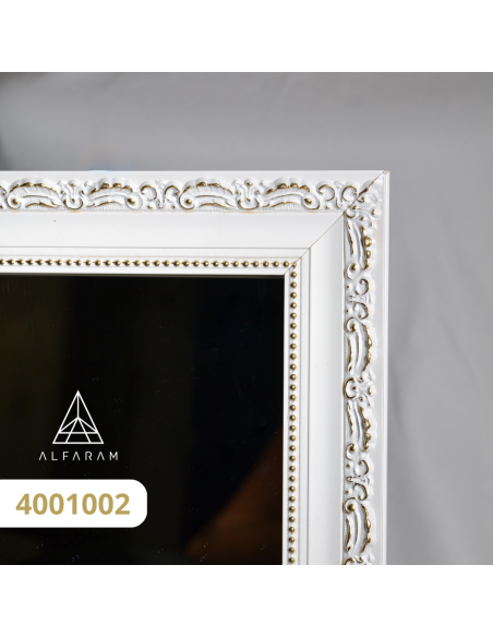 Stojace zrkadlo v ozdobnom drevenom ráme - 4001 - farba rámu podľa vášho výberu