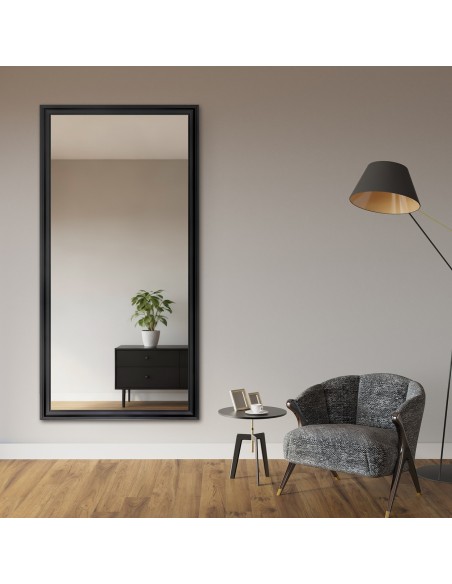 Zrkadlo Glamour v sýtom bielom ráme - 6004004