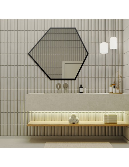 Zrkadlo geometrického tvaru v ráme – GEOME V RÁME