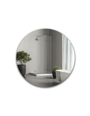 Okrúhle kúpeľňové zrkadlo leštené - KRUH