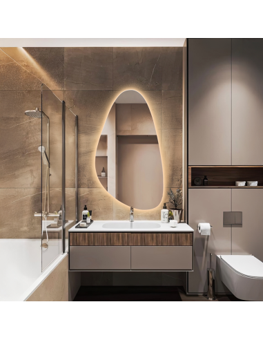 Zrkadlo s nepravidelným tvarom s...