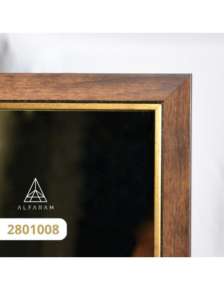 Stojace šatníkové zrkadlo v elegantnom drevenom ráme - 2801 - farba rámu podľa vášho výberu