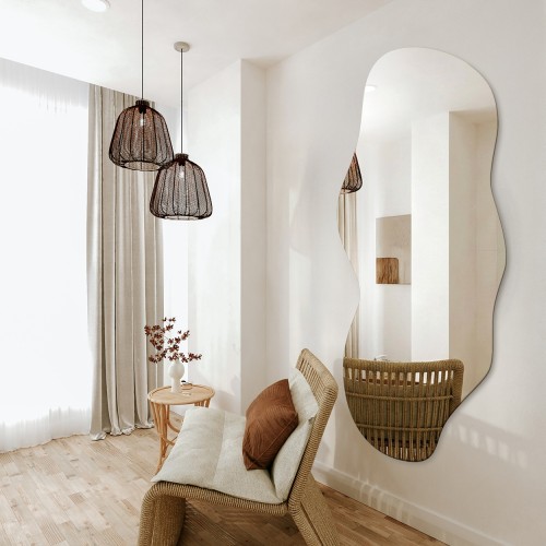 Zrkadlo s organickým tvarom...