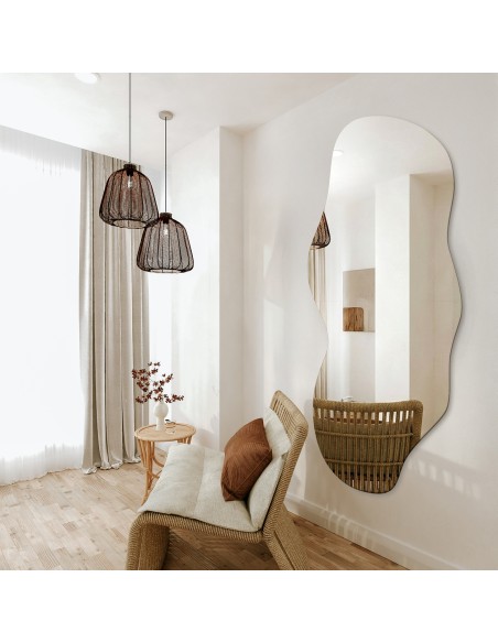 Zrkadlo s organickým tvarom – VERALUCE