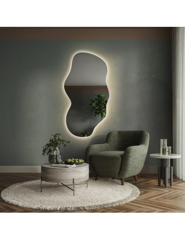 Zrkadlo s organickým tvarom a...