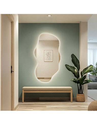 Zrkadlo s organickým tvarom a...