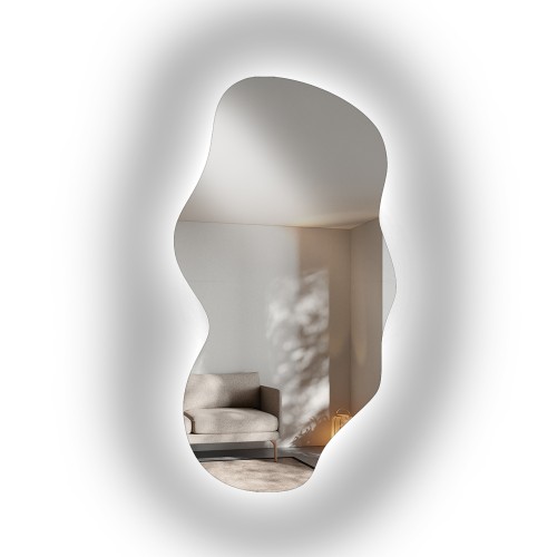 Zrkadlo s organickým tvarom... 2