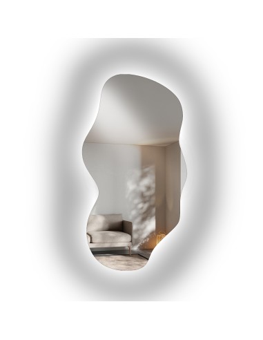 Zrkadlo s organickým tvarom a...