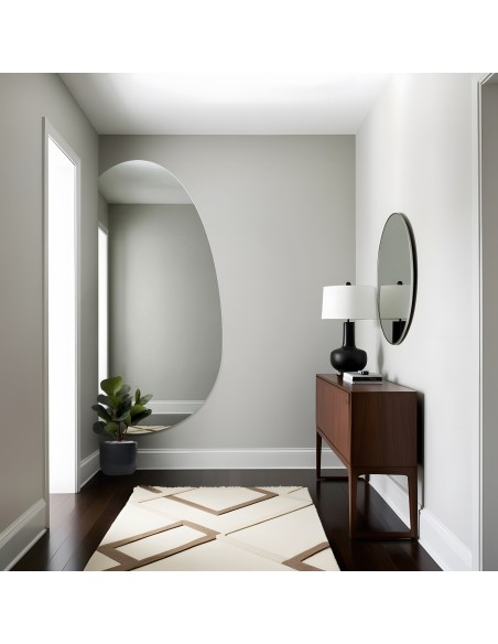 Organicky tvarované zrkadlo – TURMALIN