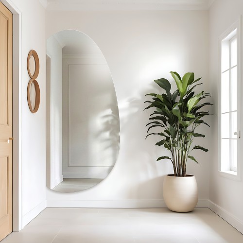 Organicky tvarované zrkadlo...