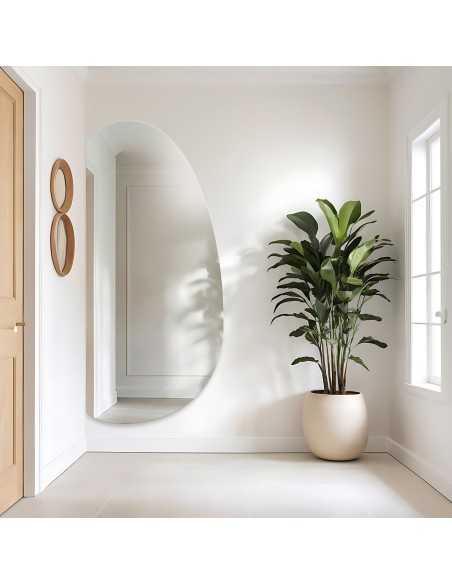 Organicky tvarované zrkadlo – TURMALIN